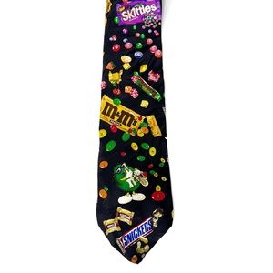 Vintage Candy 80s Necktie 100% Silk